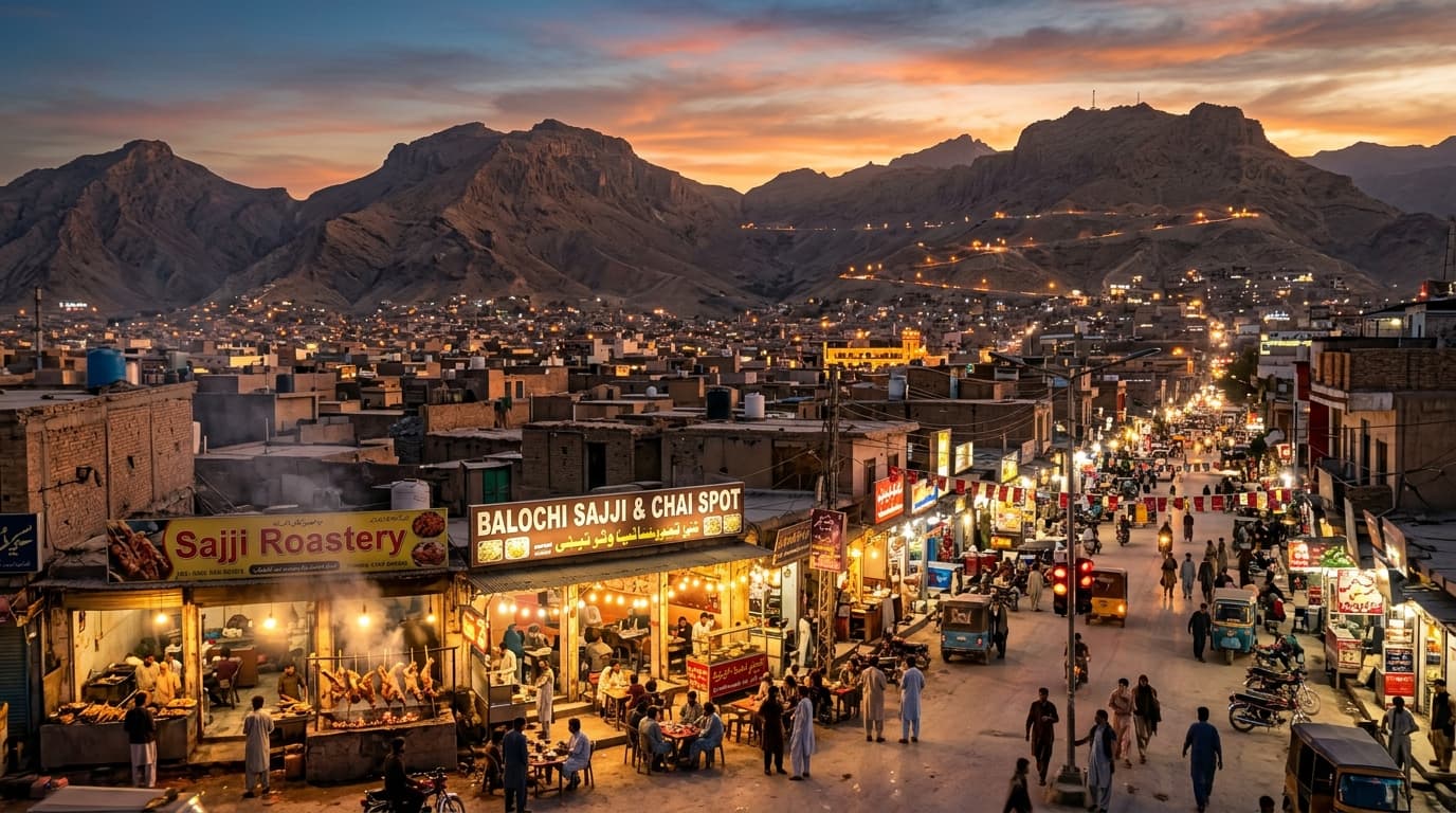 Food & drinks in Quetta, Pakistan